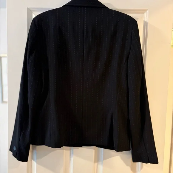 Jones New York Black Blazer Classic Tailored Fit - Picture 4 of 4